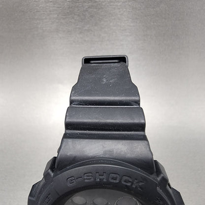 Casio GShock DW6900BB Watch Men 50mm Digital LCD Black Tone Alarm Chrono Works4