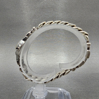 Omega Watch Women 20mm Silver Dial Steel Case 925 Silver Band Manual READ!!!!!!!6