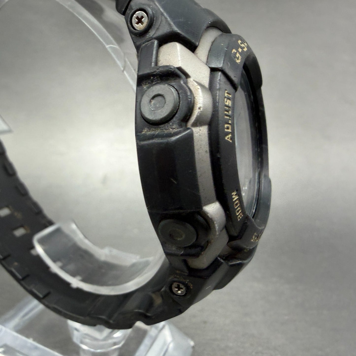Casio G-Shock G-7710 Watch Men 46mm Black Gray Alarm Chrono Round New battery3