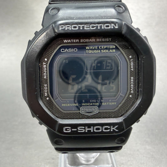 Casio G-Shock GW-5600BJ Watch Men 44mm Black Solar Alarm Chronograph Works0