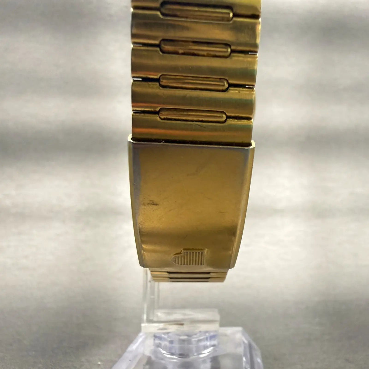 Seiko Pulsar Watch Men 34mm Champagne Dial Gold Tone Daydate V348-7009 New Battl7