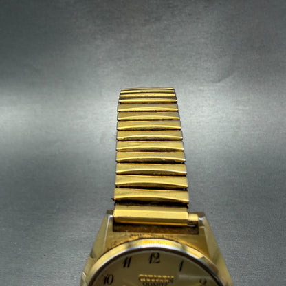 Citizen Seven Watch Men 35mm Champagne Dial Gold Tone Daydate 2100-283007 NewBat4