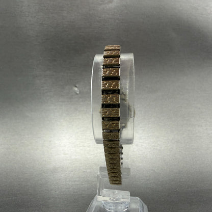 Seiko Watch Women 22mm Champagne Dial Gold Tone Round 2320-0030 New Battery7