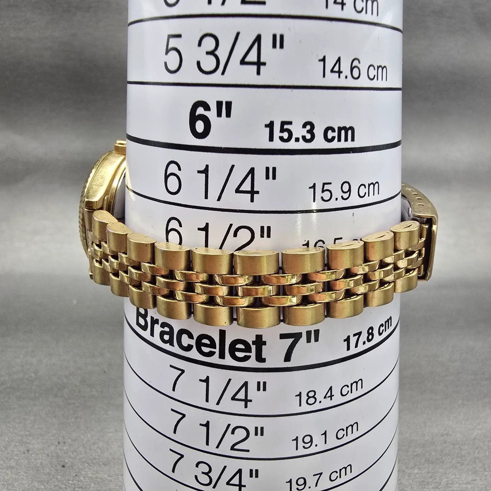 Citizen CQ Watch Women MOP Dial Gold Tone Daydate Round 1002-R15101 New Battery9