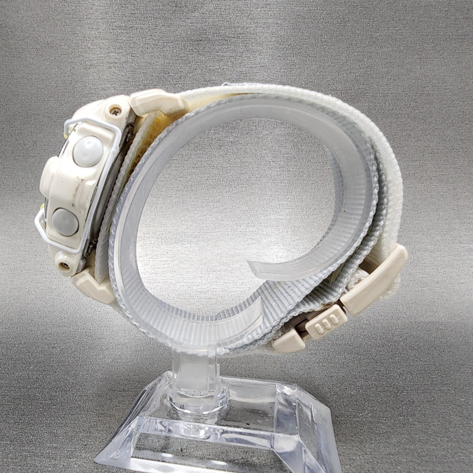 Casio BabyG Watch Women 42mm Digital White Tone Alarm BG099 New Battery6