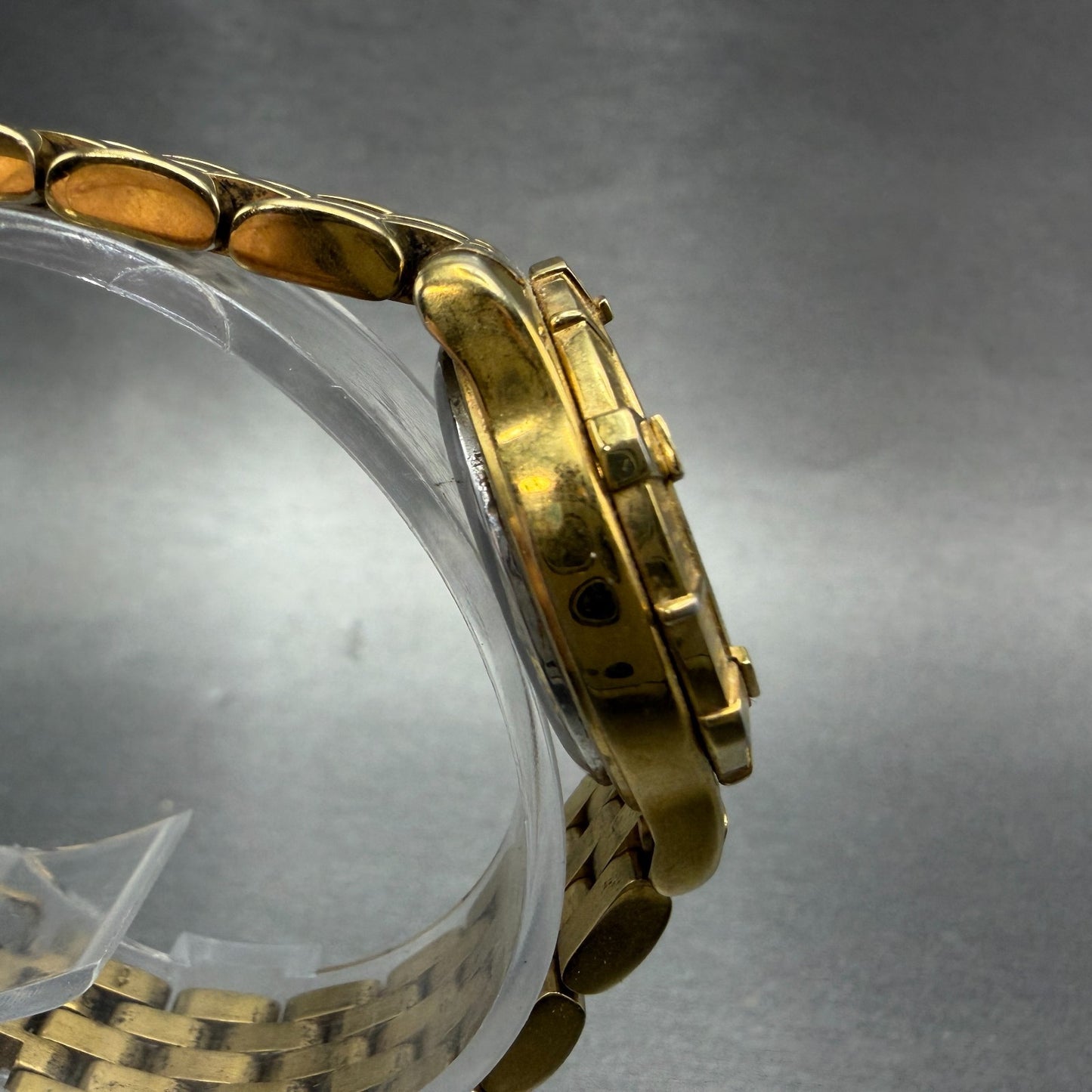 Citizen Dive Watch Women 28mm MOP Dial Gold Tone Date 6010-G12811 New Battery3
