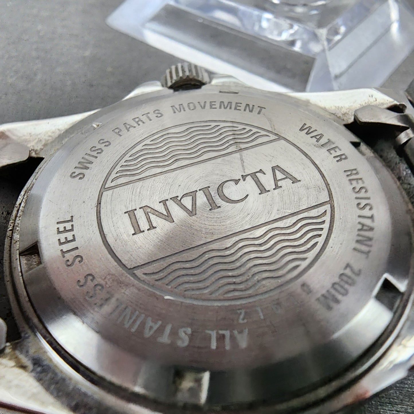 Invicta Angel Watch Women 41mm Black Dial Steel Date Round 21610 New Battery9