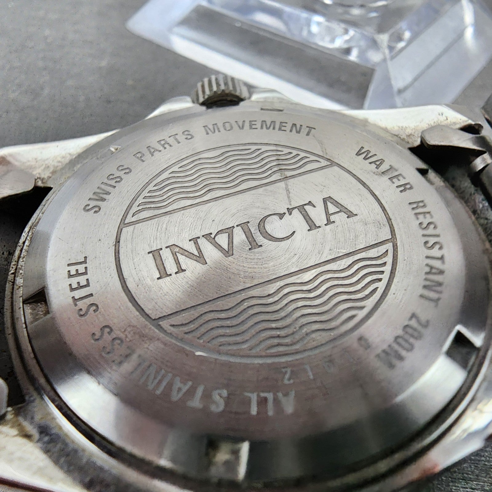 Invicta Angel Watch Women 41mm Black Dial Steel Date Round 21610 New Battery9