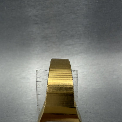 Seiko Watch Women 16mm Gold Dial Gold Tone 2C205559 Tonneau VTG New Battery4