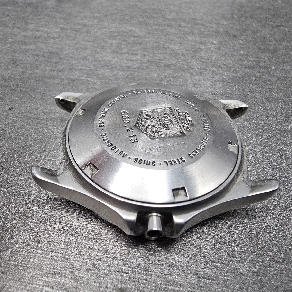 Tag Heuer Professional 200 Watch Case 34mm Stainless Steel 669.213 Vintage9