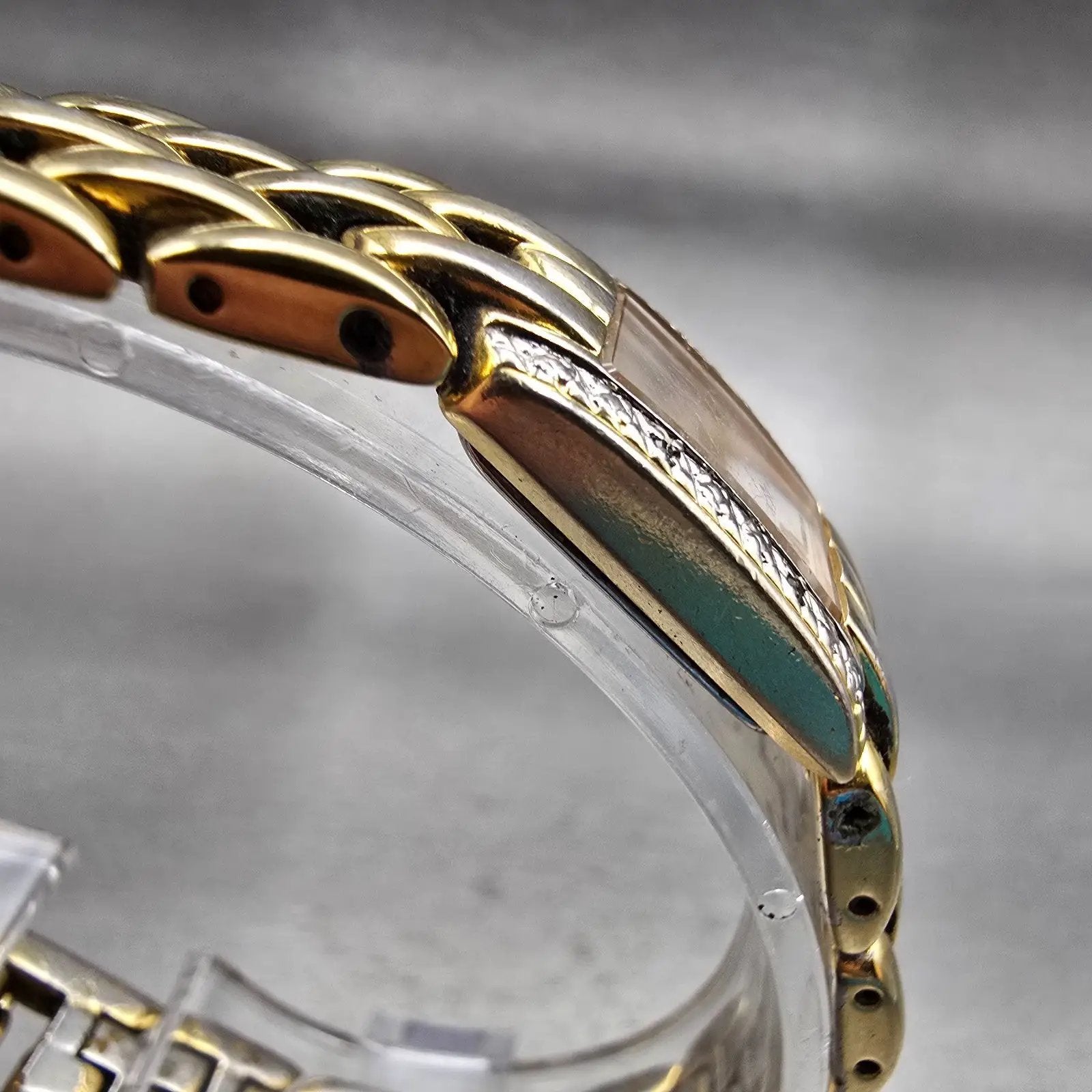 Citizen Elegance Watch Women 14mm MOP Dial Two Tone Gemmed 5421-H21441 New Batt3