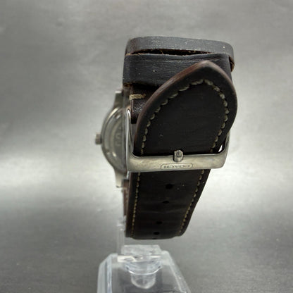 COACH Dive Watch Men 42mm Blue Dial Silver Tone CA.70.2.14.0711 Round New Batt7