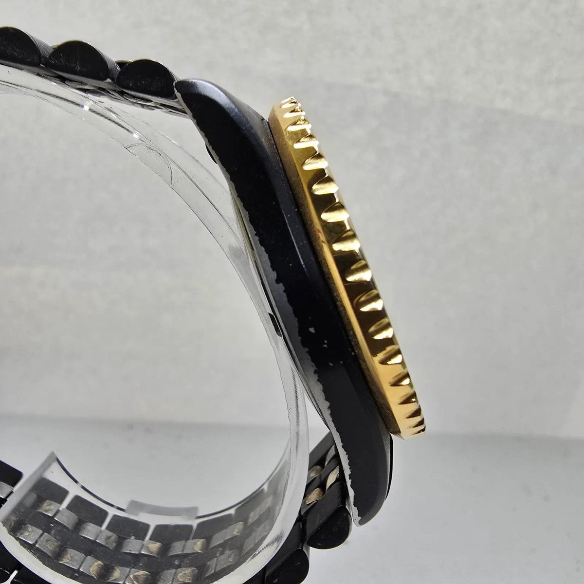 Tag Heuer Professional 1000 Watch Men 37mm Black Dial Two Tone Date New Battery3