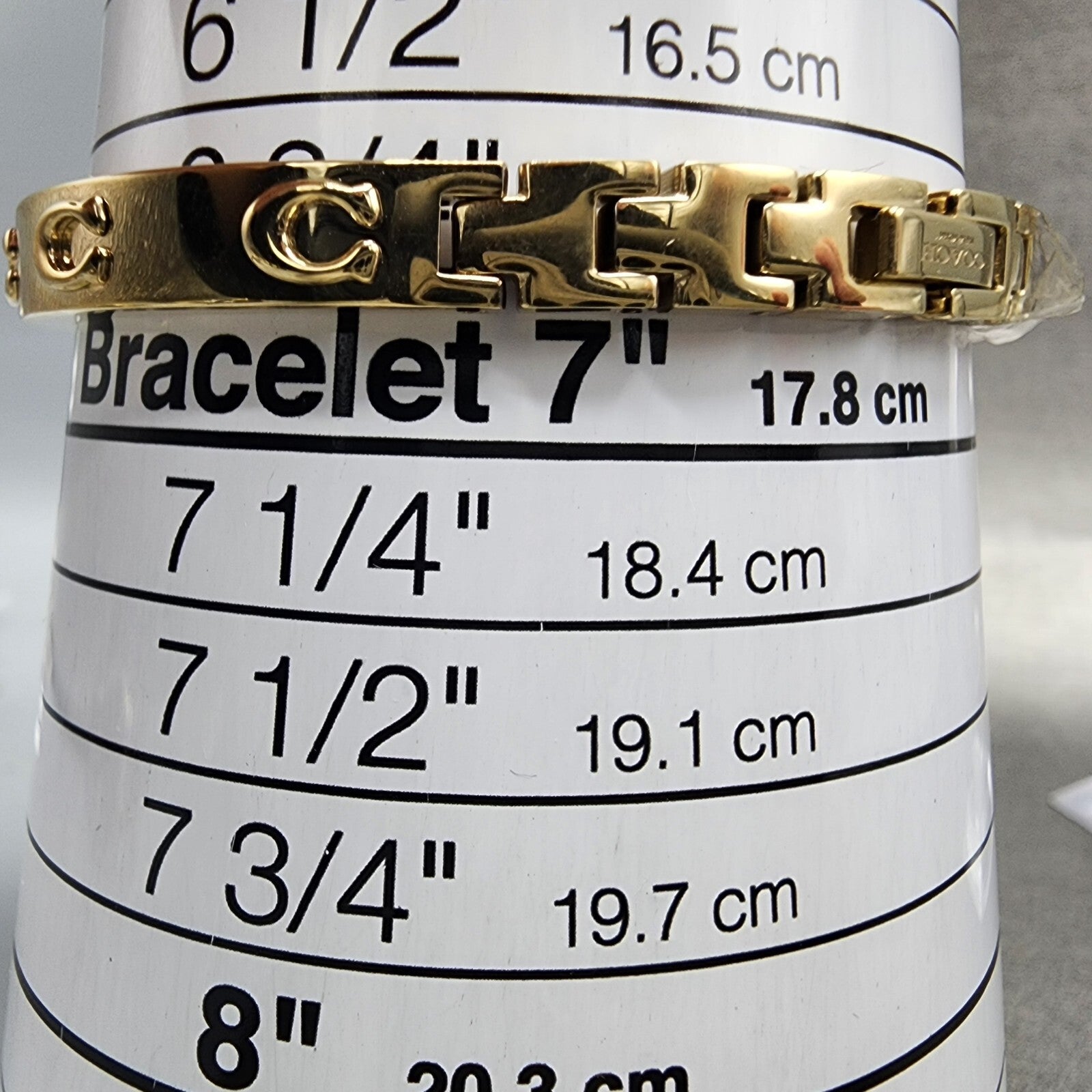 Coach Carry Watch Women 26mm MOP Dial Gold Tone Bangle Round 1450400610
