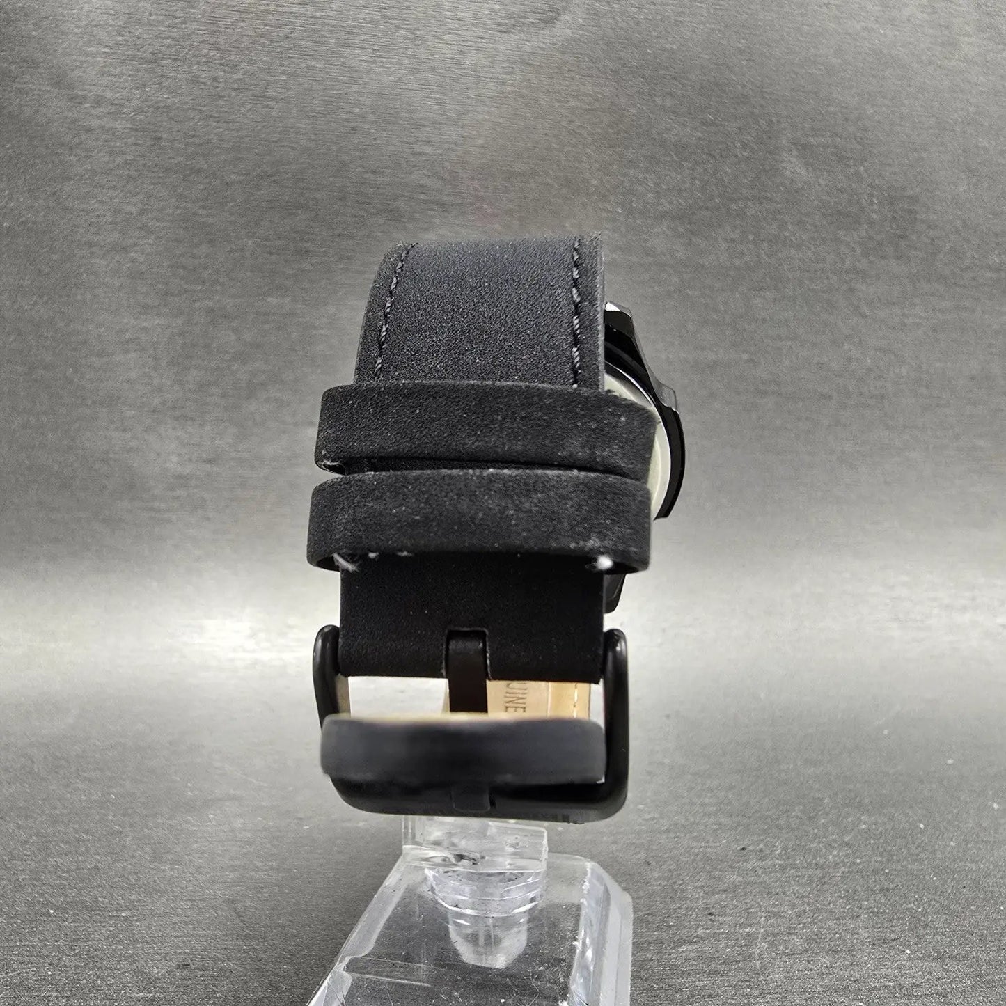 Timberland Ackley Watch Men 46mm Blue Dial Black Tone Round New Batt7