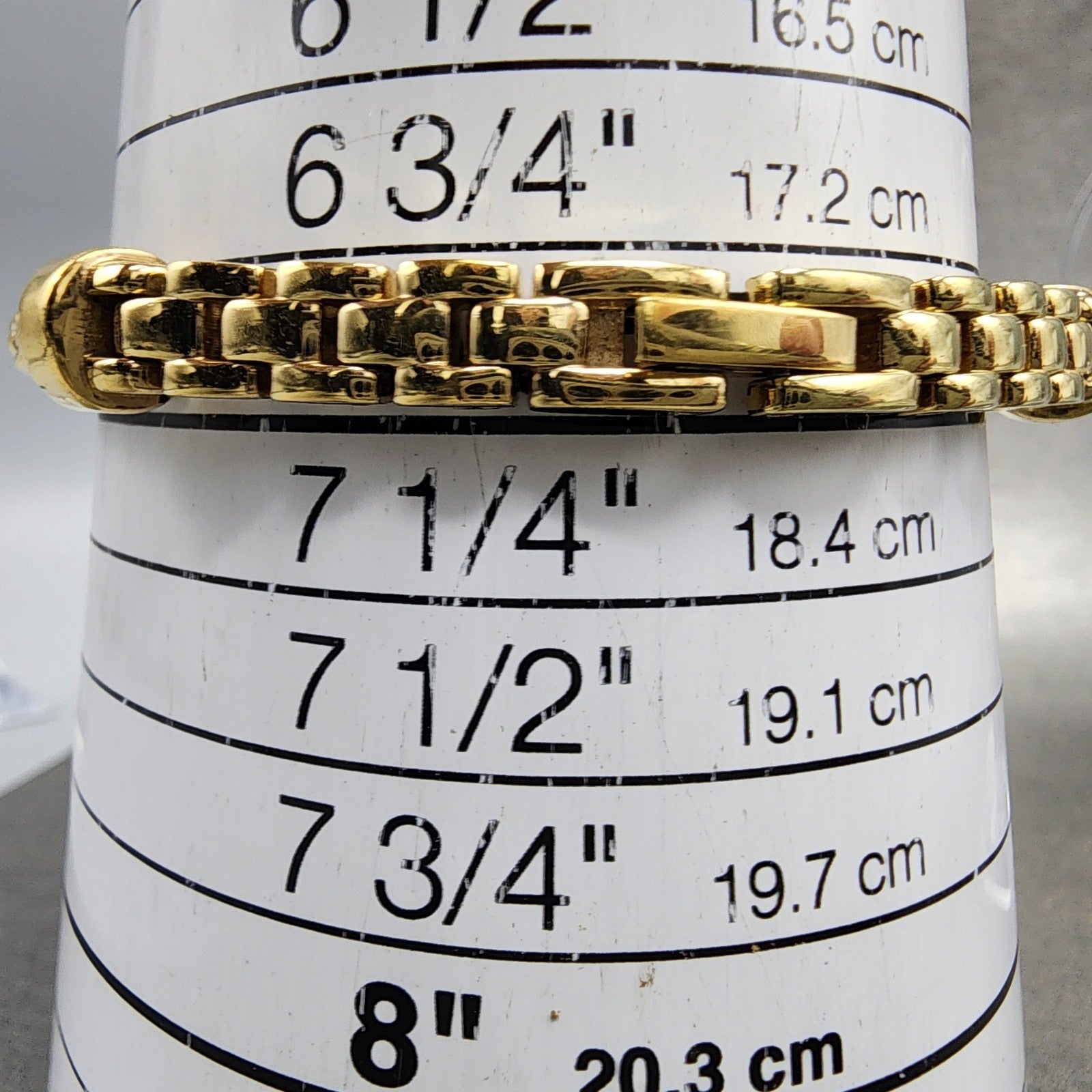 Lucien Piccard Watch Women 16mm Gold Dial Gold Tone Oval Crystals New Battery10