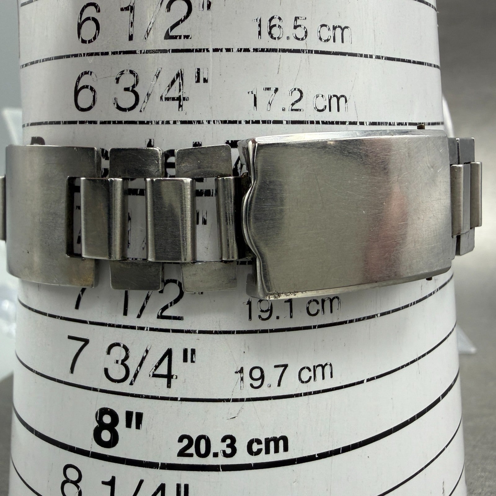 Seiko Sports Matic 5 Deluxe Watch Men 37mm Silver Dial Steel Daydate Round Runs10