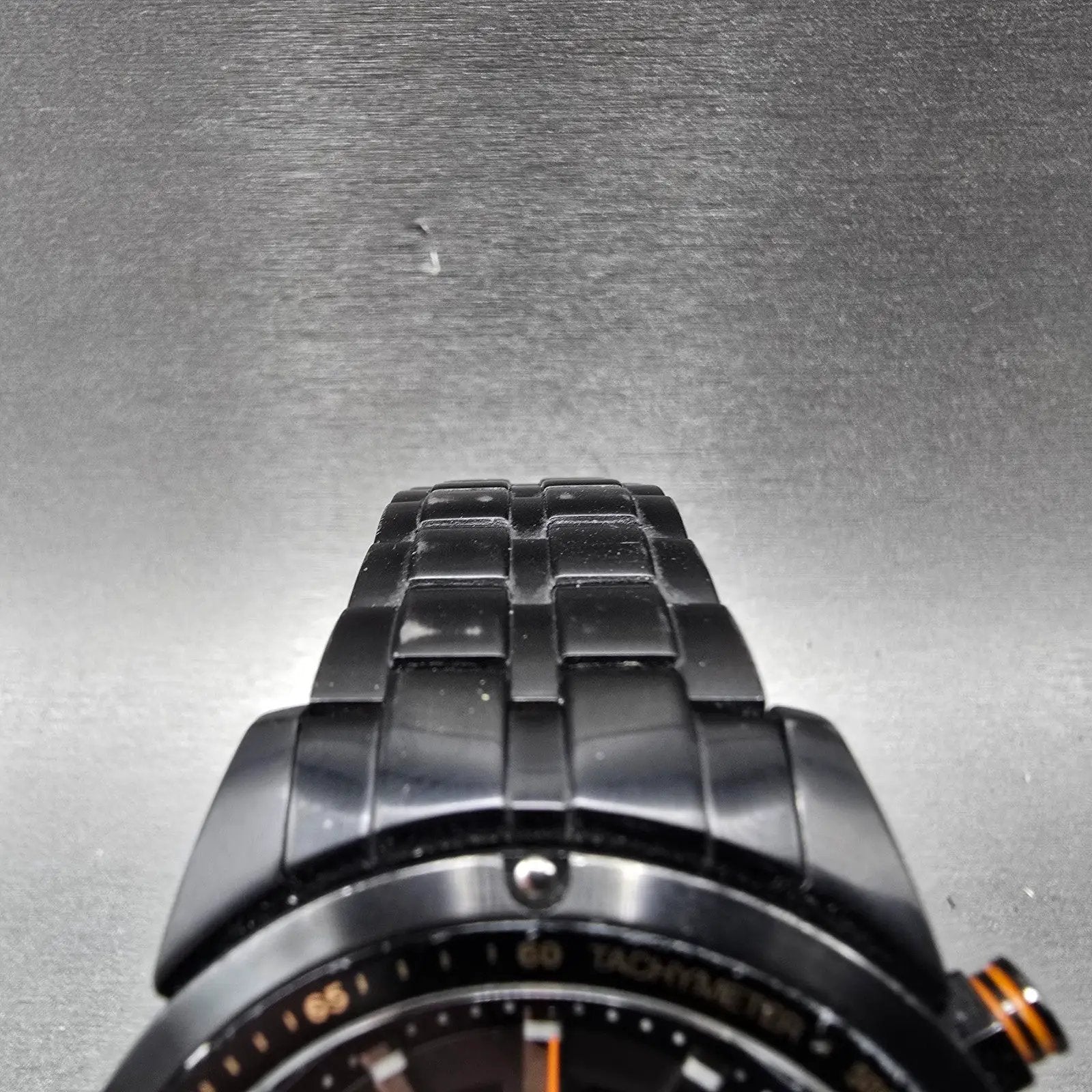 Bulova HArley Davidson Chronograph Watch Men 43mm Black Dial Black Tone New Batt4