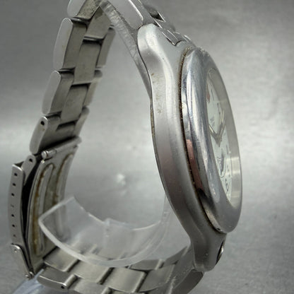 Victorinox Swiss Army Officer Dual Time Watch Men 40mm White Dial Silver Date3