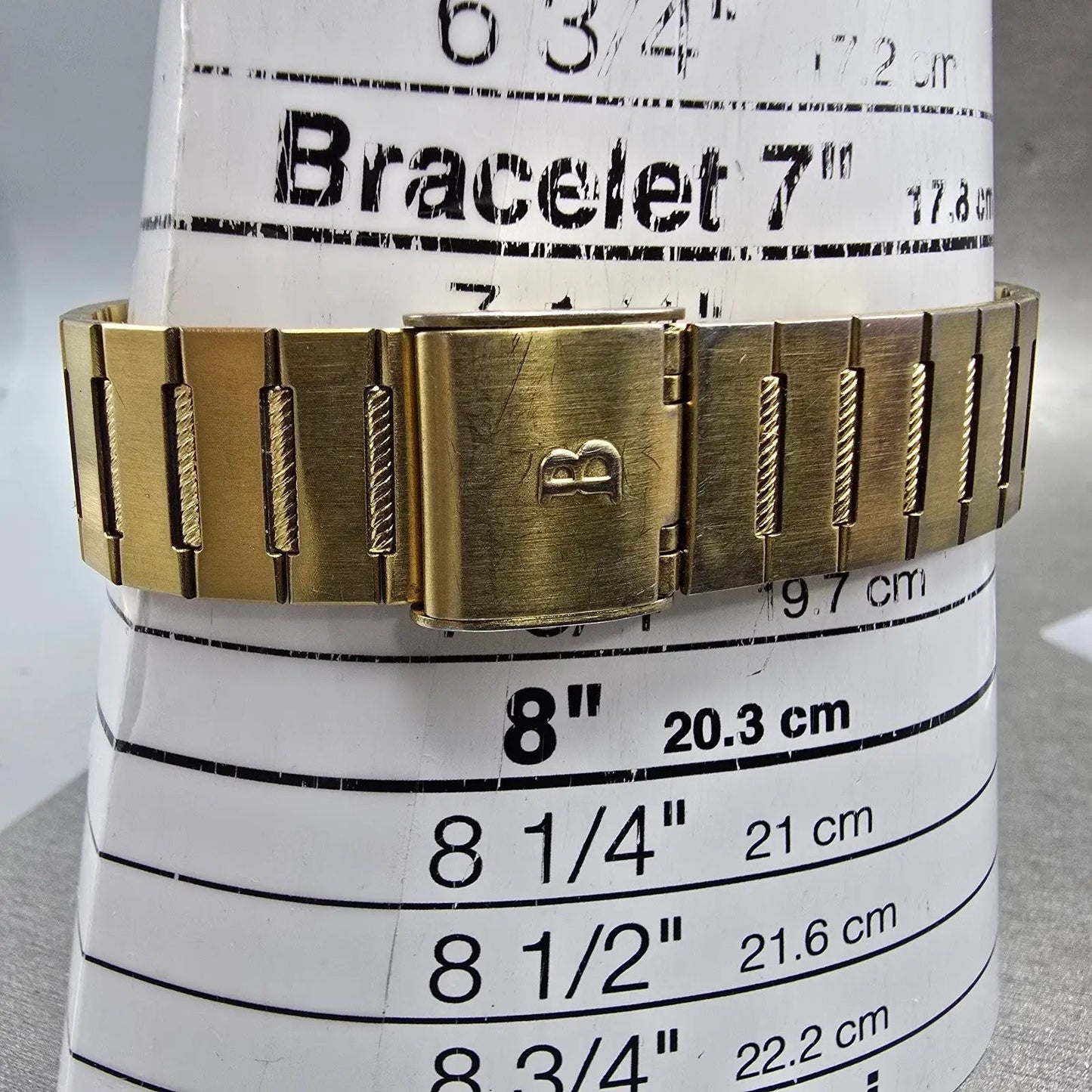 Bulova Tank Watch Men 29mm Silver Dial Gold Tone Date Octagon 92B29 PARTS VTG9