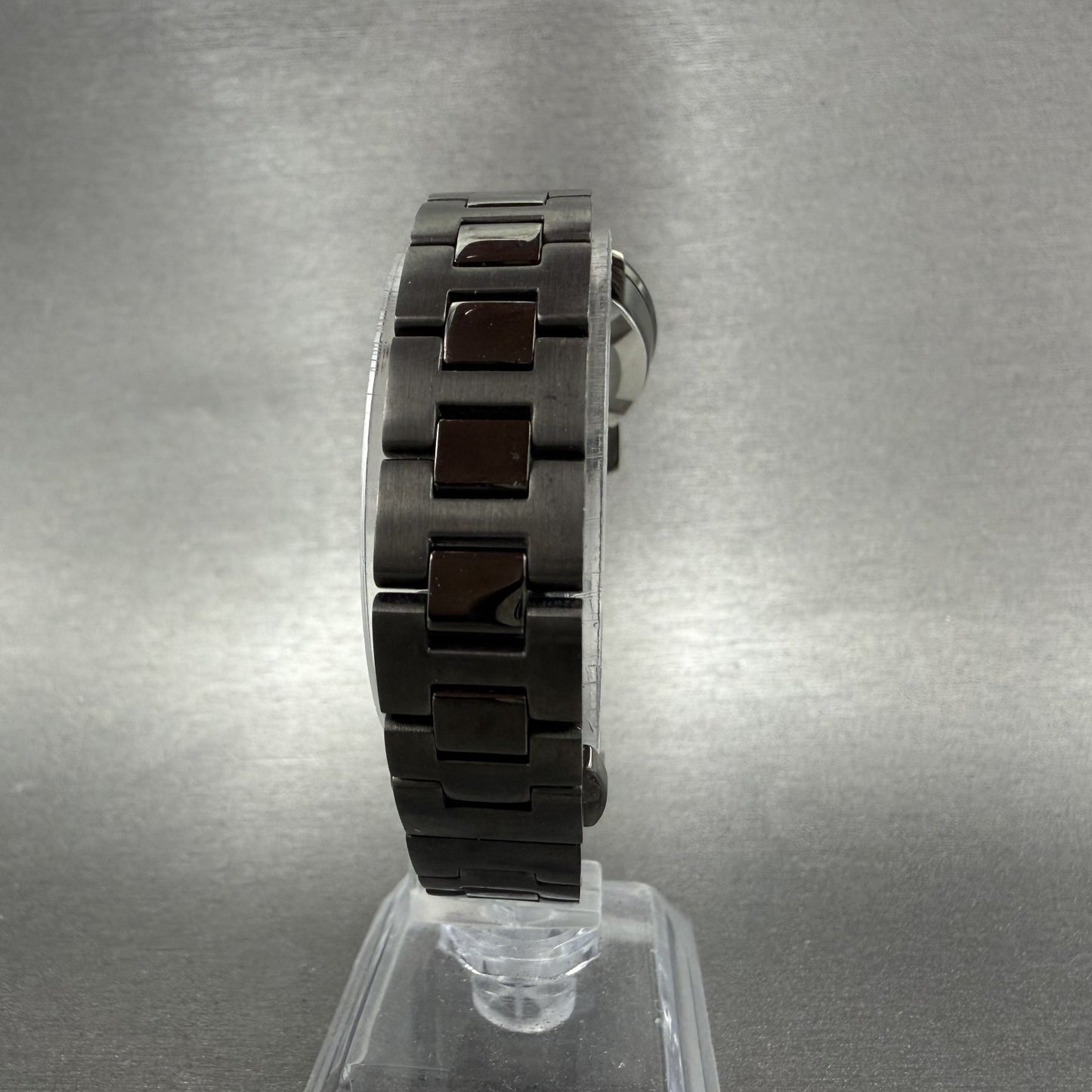 Movado Bold Watch Women 25mm Black Dial Black Tone Round 3600326 New Battery7