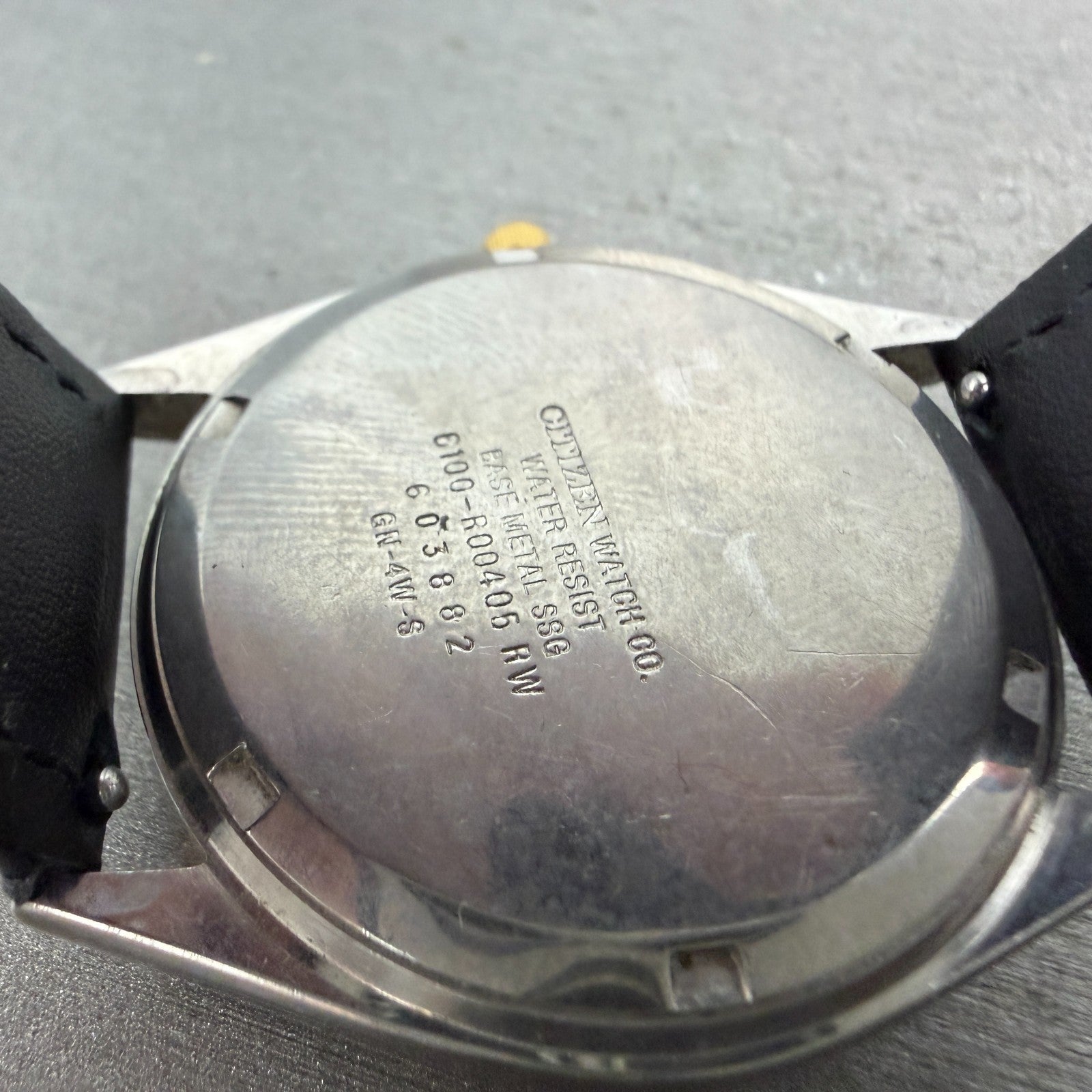 Citizen CQ President Watch Men 36mm Silver Dial Two Tone Daydate Round New BattL9