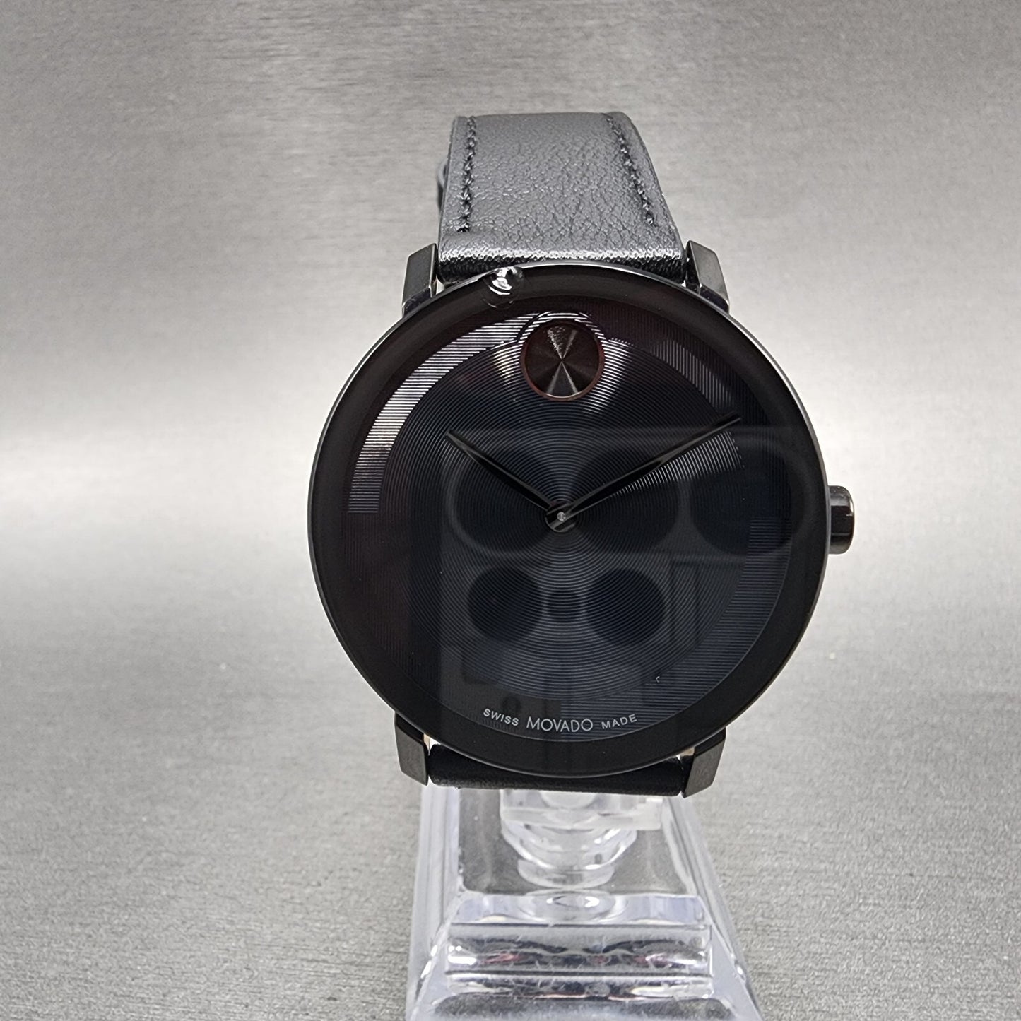 Movado Bold Evolution 2.0 Watch Men 40mm Black Dial Black Tone Round 36011230