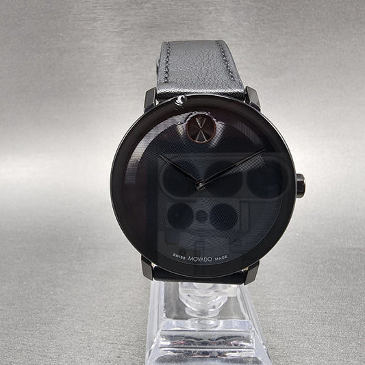 Movado Bold Evolution 2.0 Watch Men 40mm Black Dial Black Tone Round 36011230