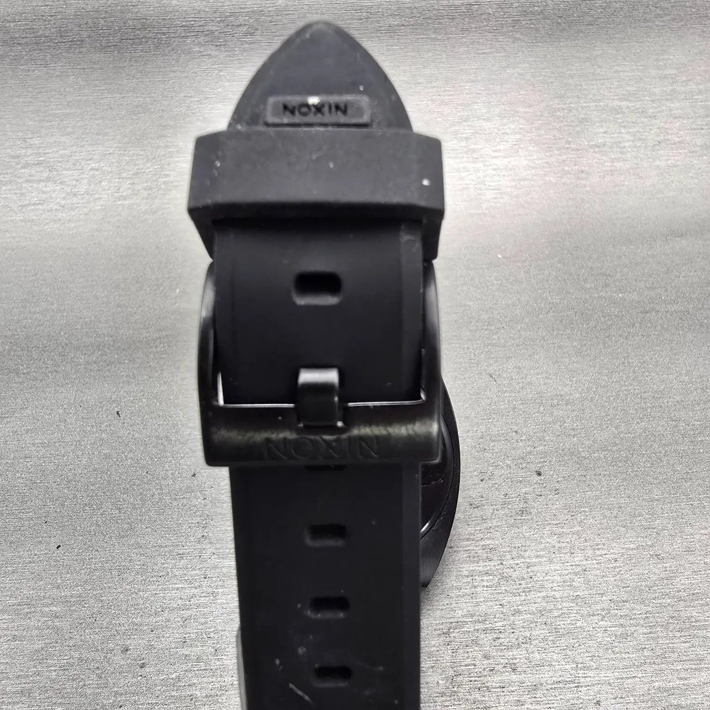 Nixon The Mullett Watch Men 38mm Black Dial Black Tone Round New Battery7