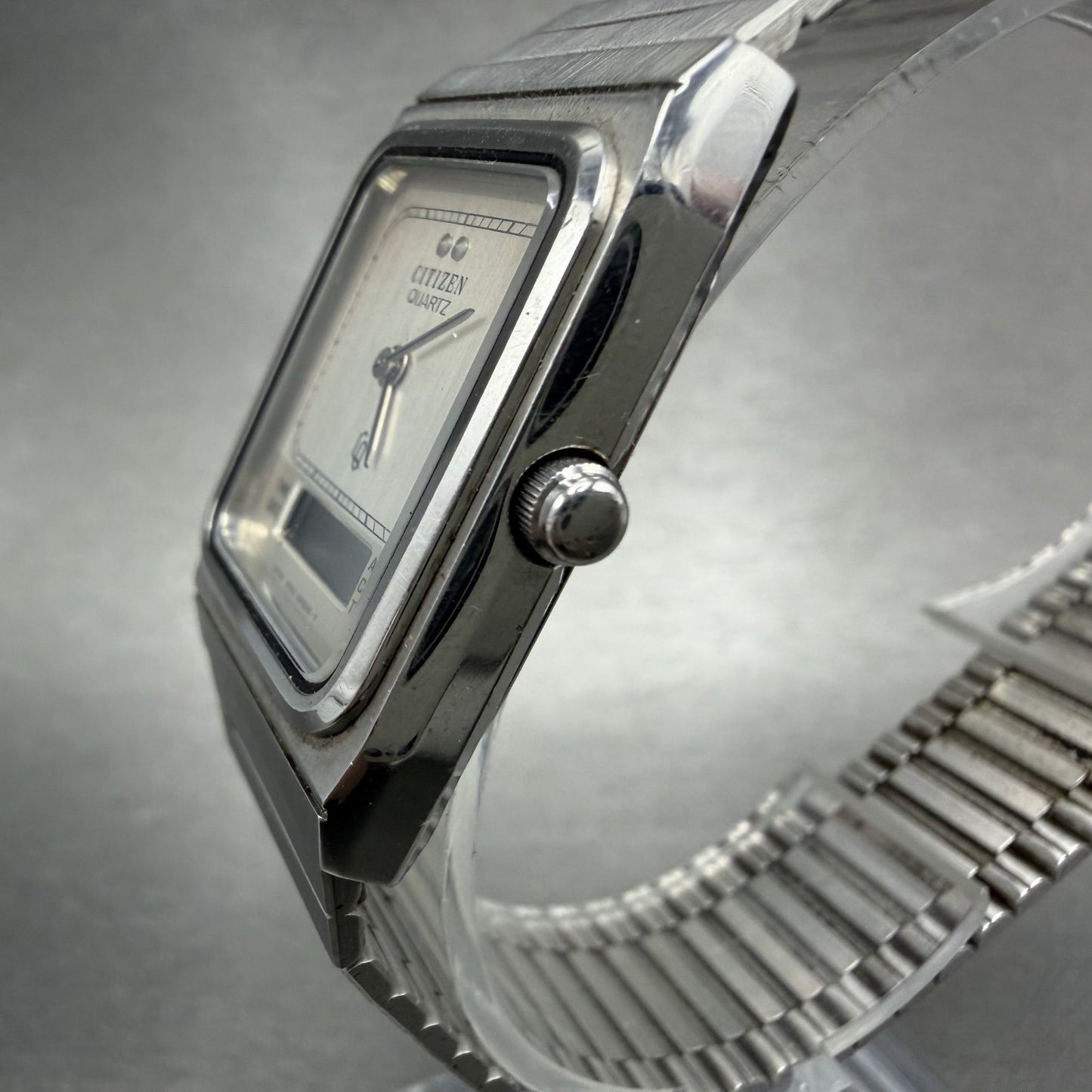 Citizen CQ Analog Digital Watch Women 24mm Silver Dial Steel 8960-094948 PARTS3