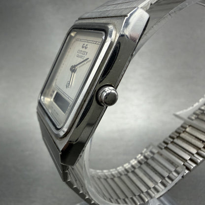 Citizen CQ Analog Digital Watch Women 24mm Silver Dial Steel 8960-094948 PARTS3