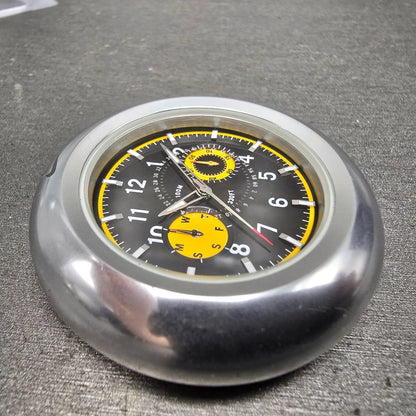 Nike Oregon Chronograph Watch Men 45mm Black Dial Silver Tone Round Sample PARTS4