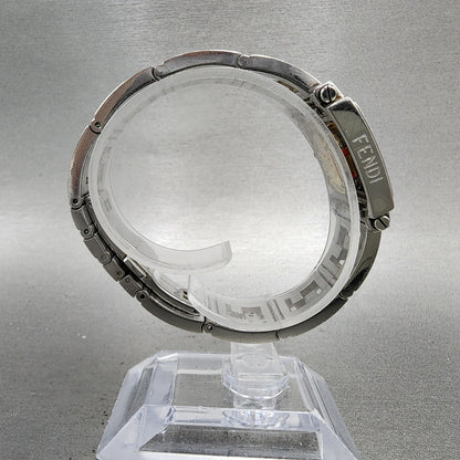 Fendi Quadro 6000L Watch Women 25mm Silver Dial Silver Tone NO BACK New Battery8