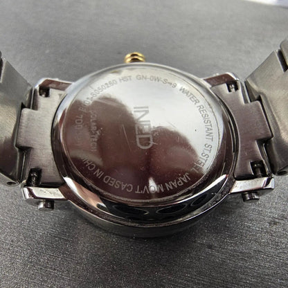 Citizen INED Watch Women 29mm MOP Dial Two Tone Daydate Round Solar Runs9
