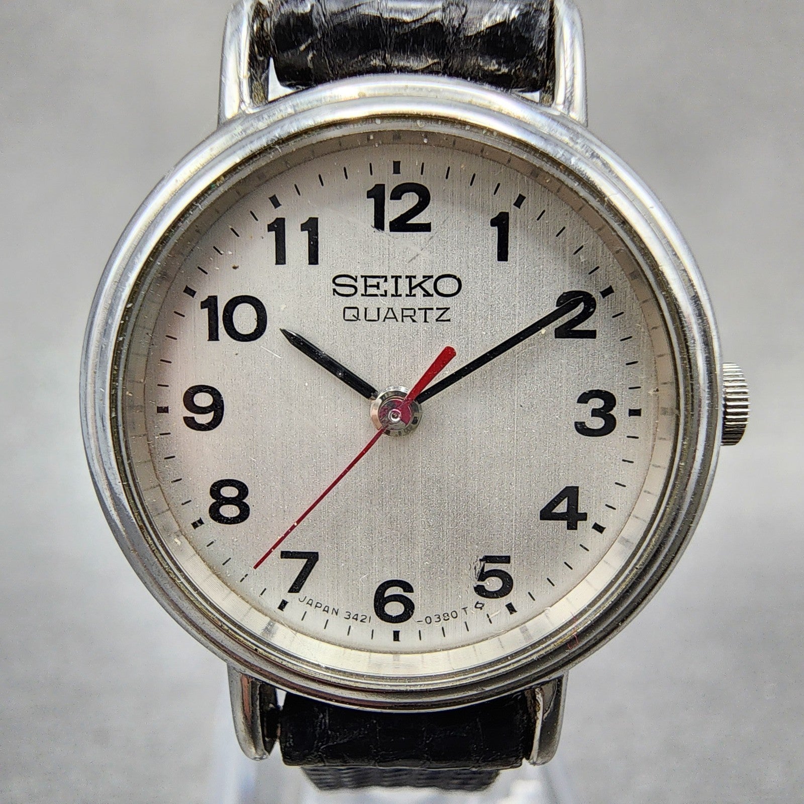 Seiko Watch Women 23mm Silver Dial Silver Tone 34210059 New Battery1