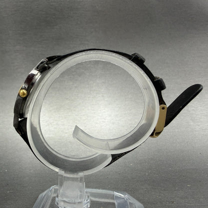 Seiko Watch Women 25mm Black Dial Black Tone Round 1N00-0C99 New battery ABGH6