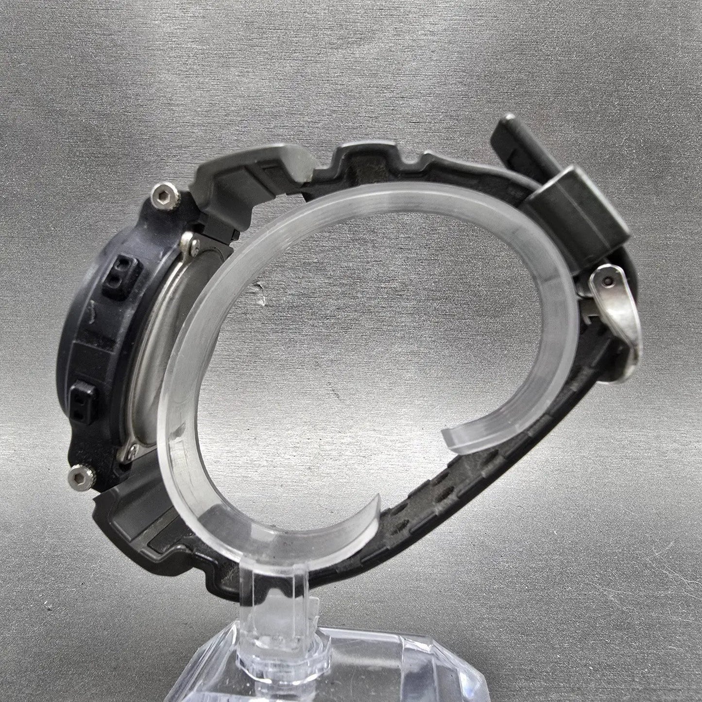 Casio G-Shock Mudman AW-570 Watch Men 44mm Black Green Alarm Chronograph PARTS7