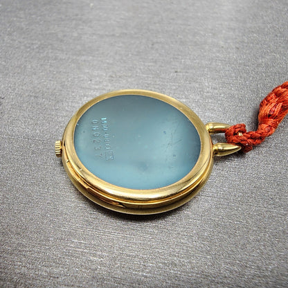 Seiko Pocket Watch Women 27mm Champagne Dial Gold Tone 14000800 New Battery9