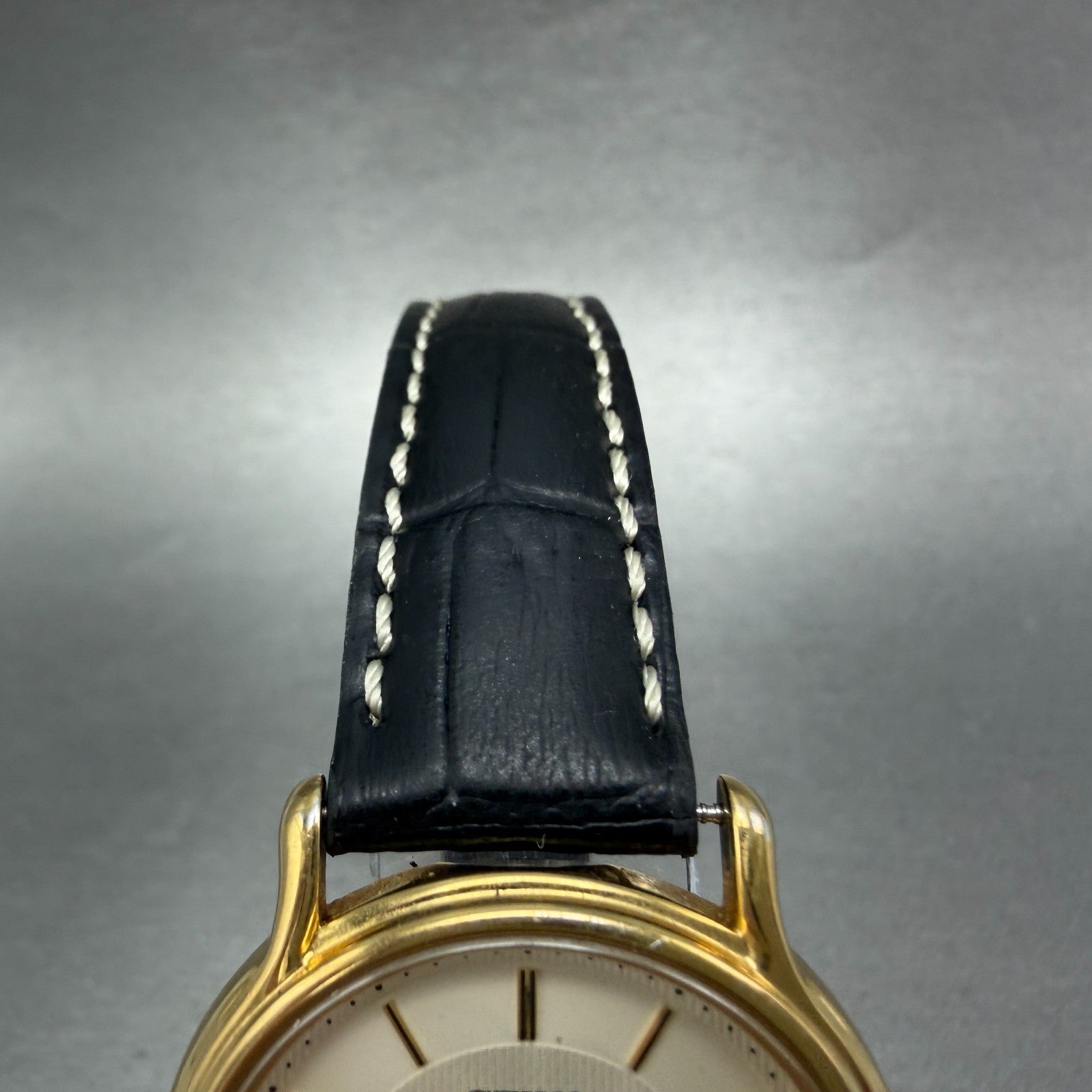 Seiko Watch Men 33mm Champagne Dial Gold Tone Round 7n01-0br0 New Battery4