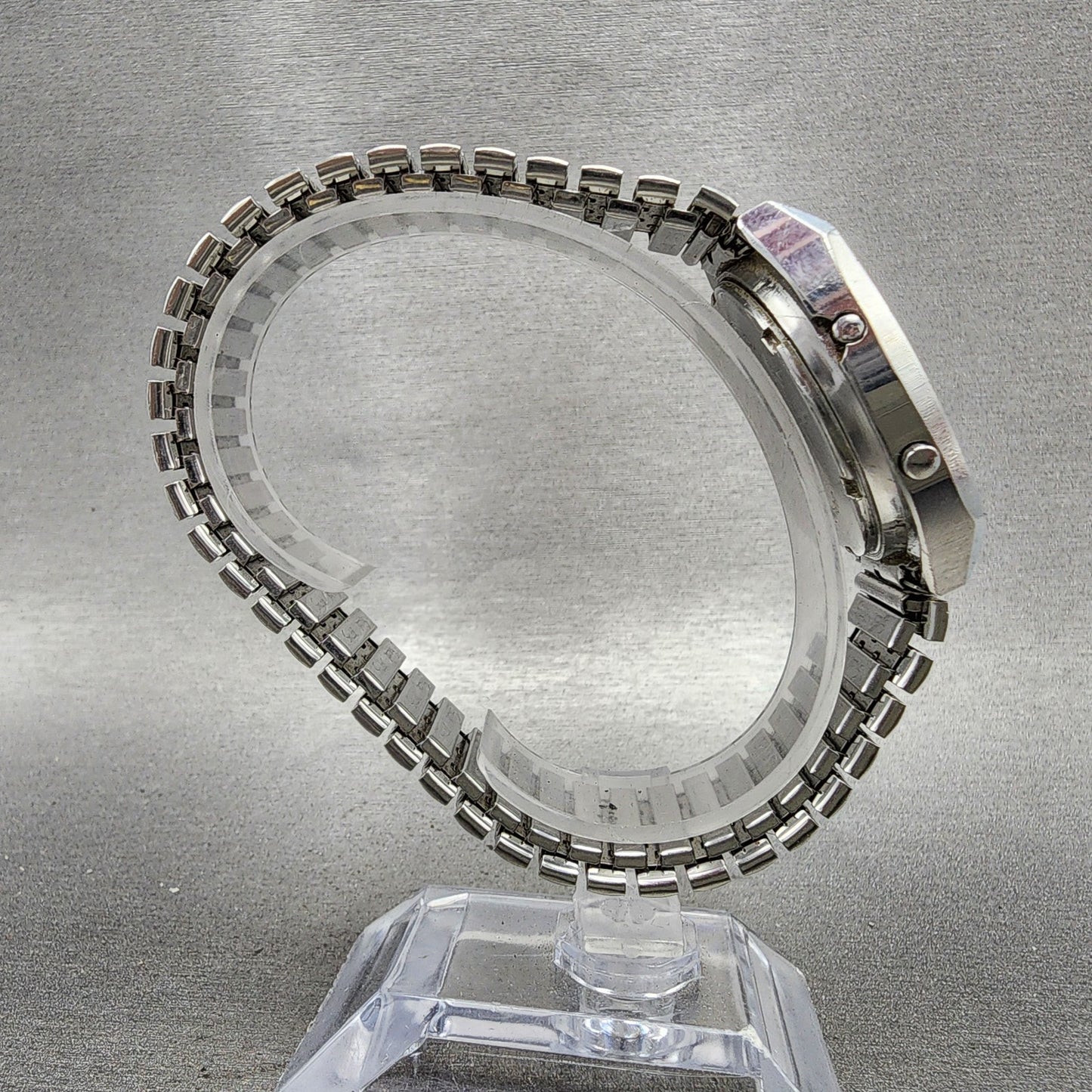 Casio AA91W Watch Men 36mm Digital Blue Silver Tone Alarm Chrono New Battery8