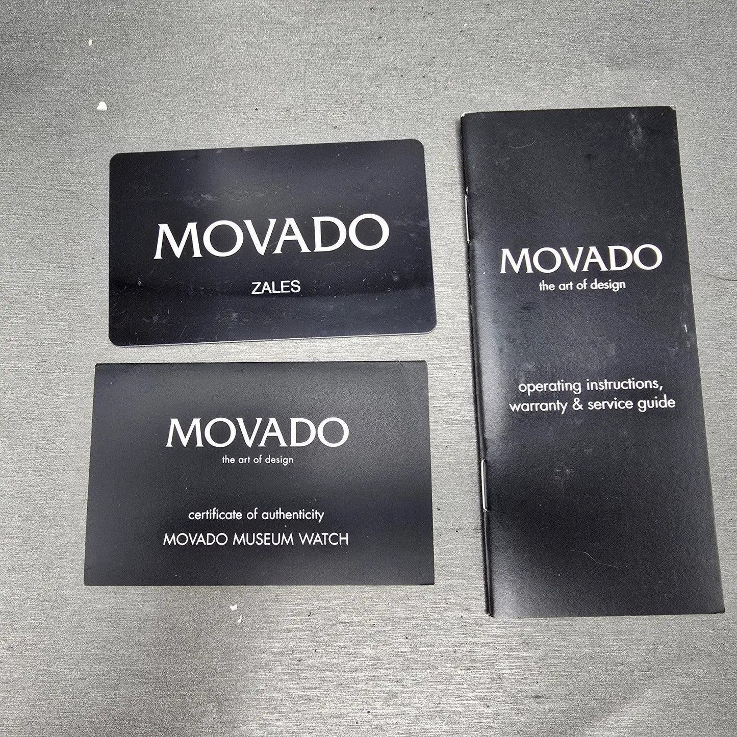 Movado Serenade Watch Women 25mm Black Dial Silver Tone 84 A1 1844 New Battery12