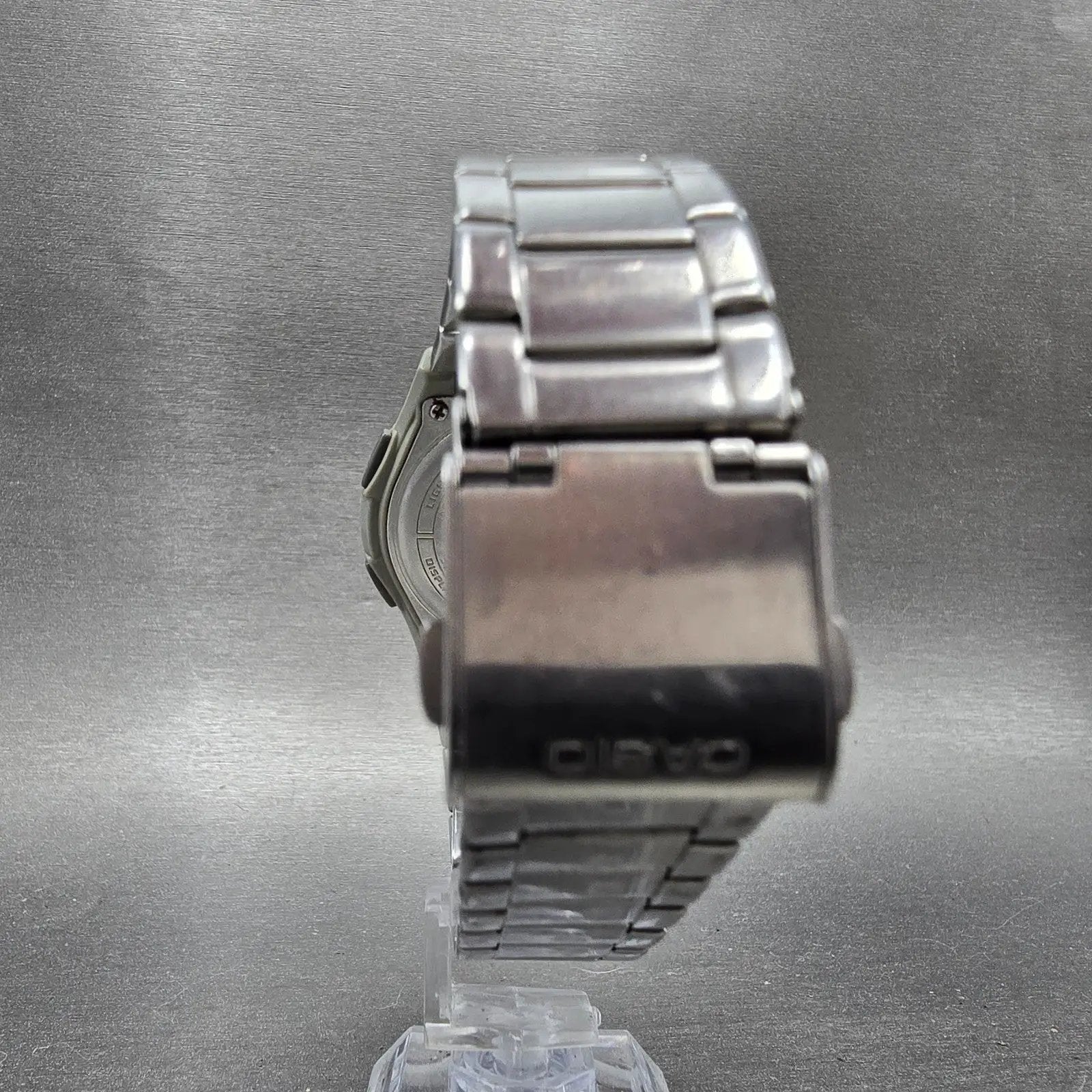 Casio Waveceptor Watch Men 41mm Black Dial Analog Digital Steel WVA-M480 Works T8