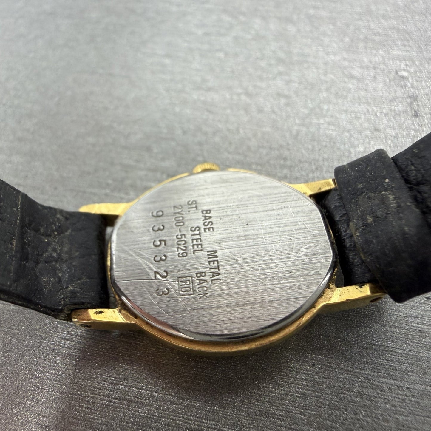 Seiko Watch Women 17mm White Dial Gold Tone Oval Vintage 2Y00-5C29 New Battery9