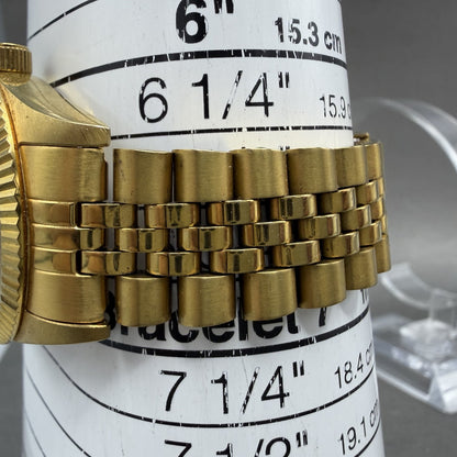 Invicta Watch Women 36mm Gold Dial Gold Tone Round 29411 New Battery10