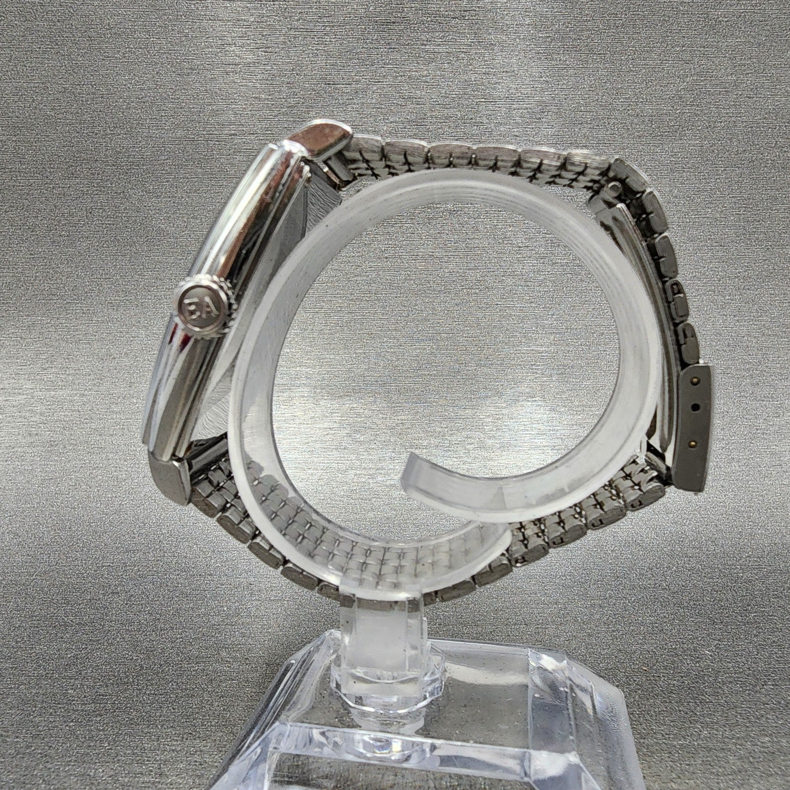 Emporio Armani Tank Watch Men 33mm Black Dial READ!!!!!!!!!!! Rectangle New Batt6