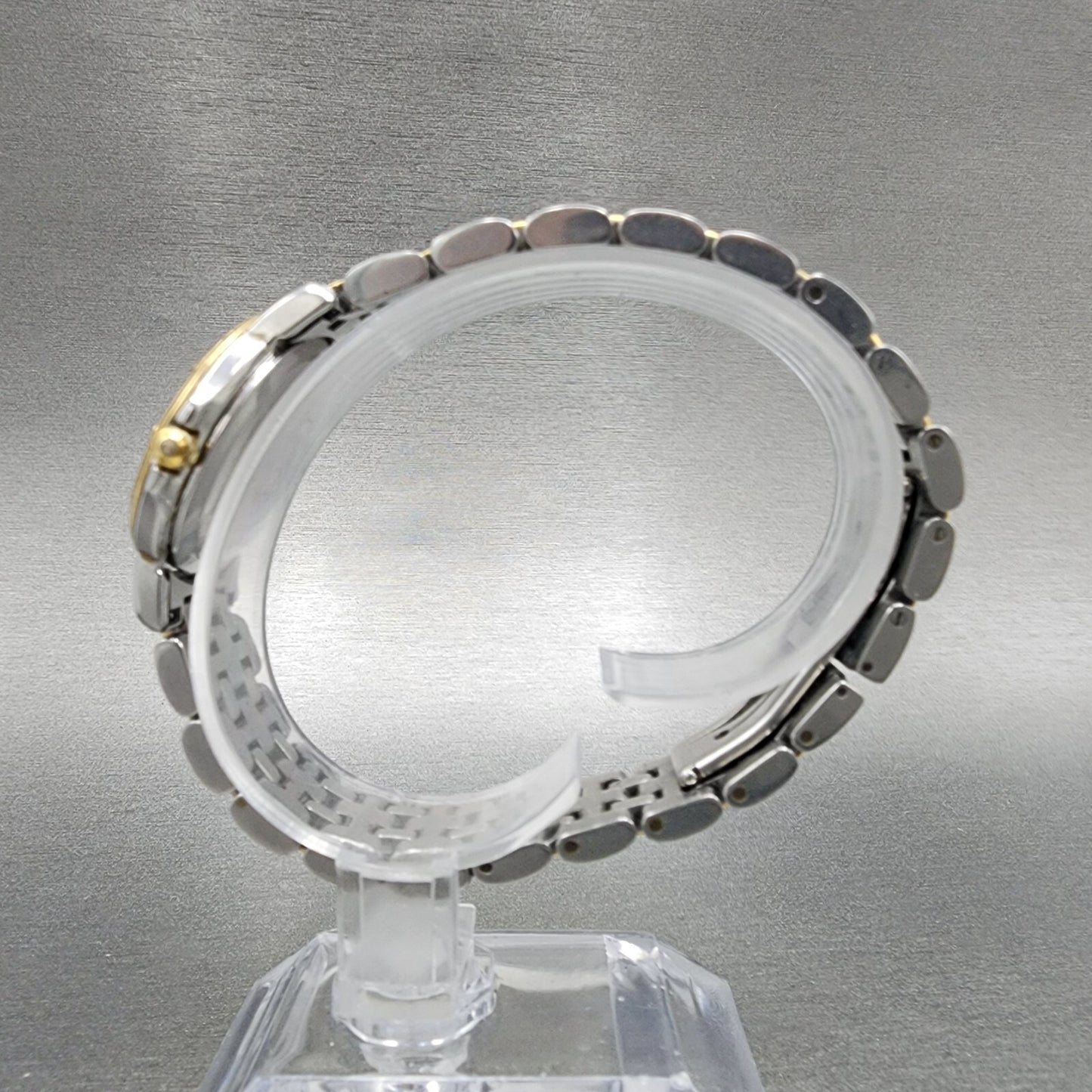 Raymond Weil Tango Watch Women 28mm Blue Dial Two Tone Date Round 5360 New Batt6