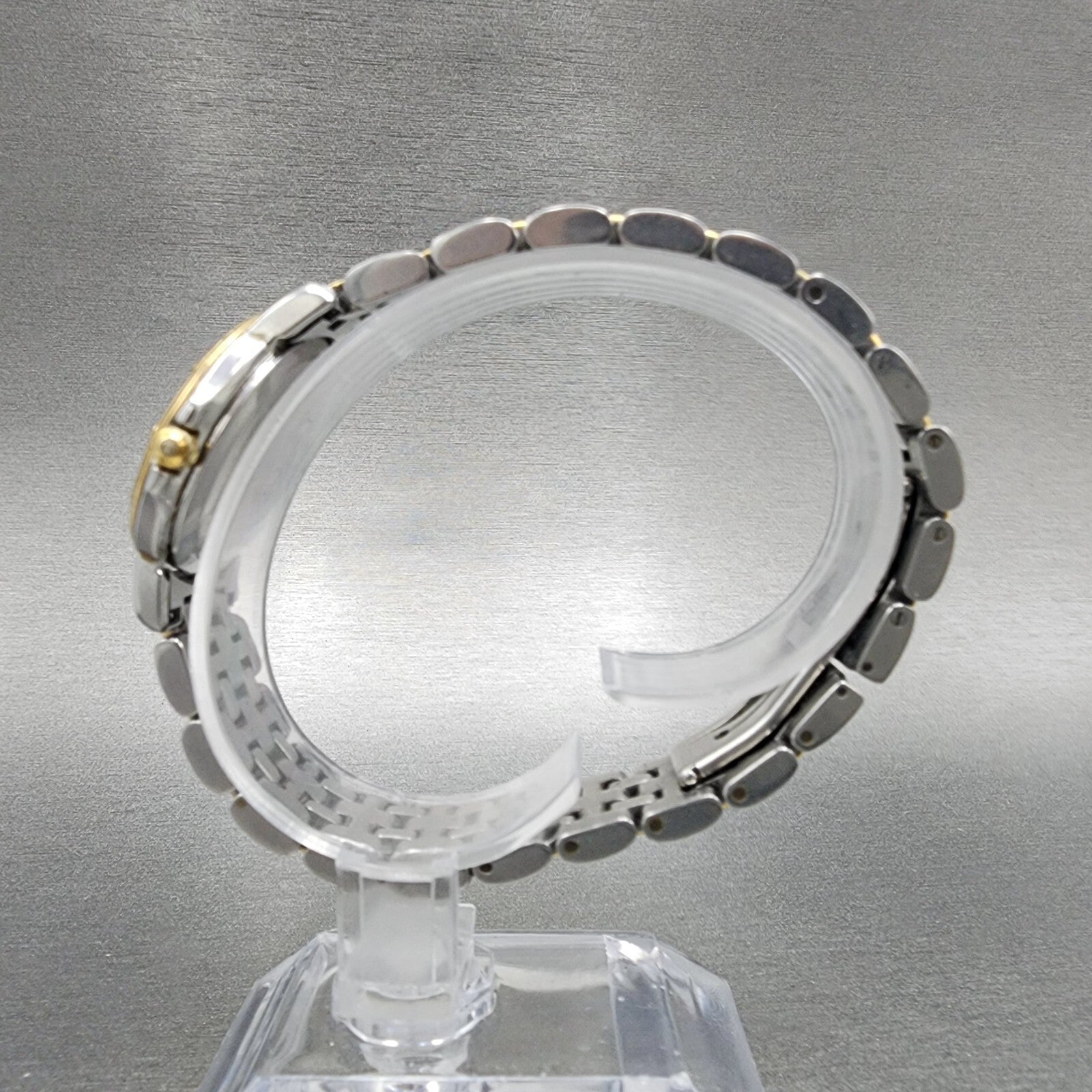 Raymond Weil Tango Watch Women 28mm Blue Dial Two Tone Date Round 5360 New Batt6