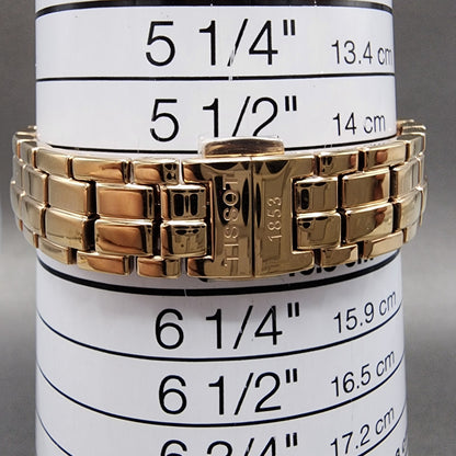 Tissot Flamingo Watch Women 30mm MOP Dial Rose Gold Tone Date T094.210.33.116.02