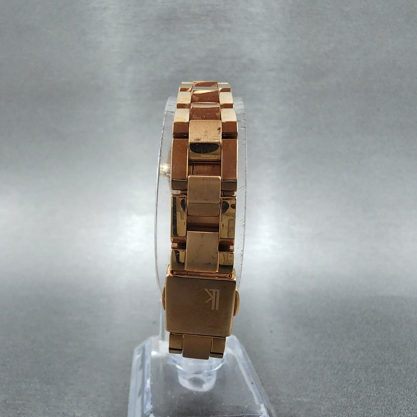 Seiko Solar Lukia Watch Women 20mm White Dial Rose Gold Tone V1170dl0 Runs7