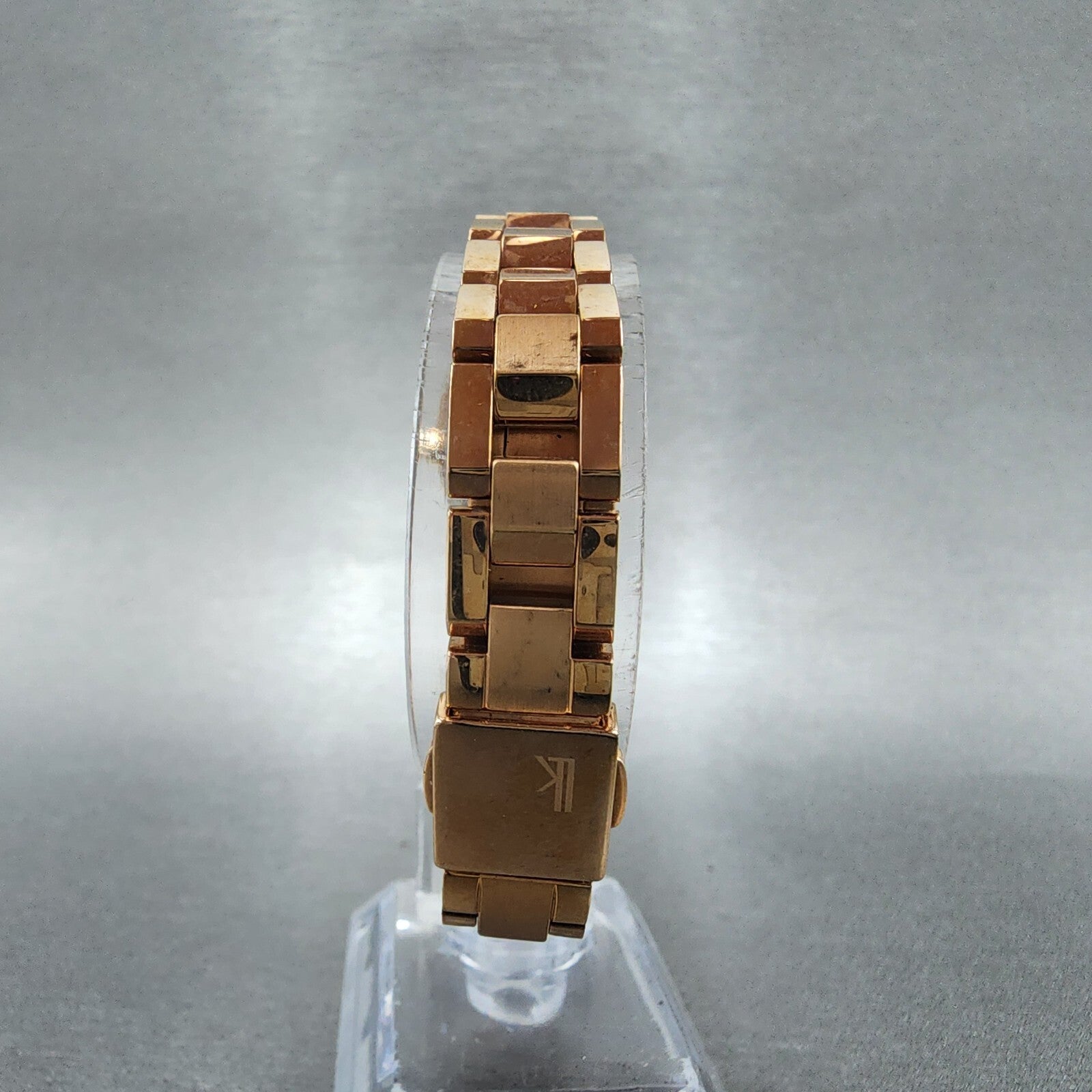 Seiko Solar Lukia Watch Women 20mm White Dial Rose Gold Tone V1170dl0 Runs7